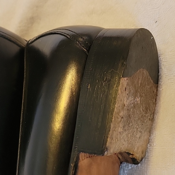 Cole Haan Black Leather Men's Loafers Size 9 1/2 D - Picture 6 of 8